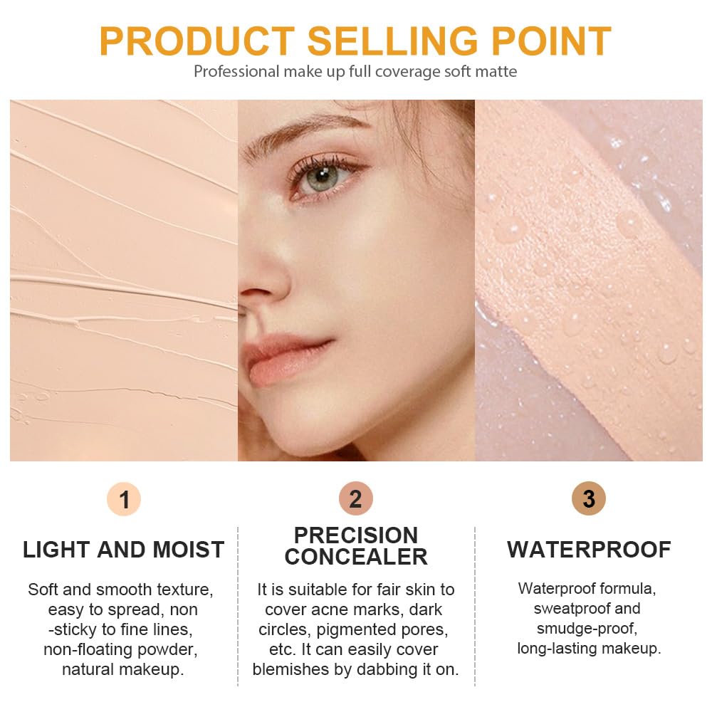 Kaely concealer label closeup showing shade 04 Light and ingredient clarity benefit