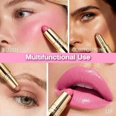 Kaely creamy texture swipe illustrating smooth blendability on skin