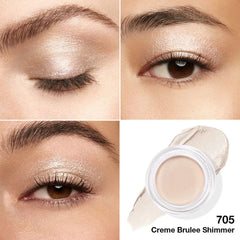 Kaely creme brulee open lid angled view showing rich pigment payoff