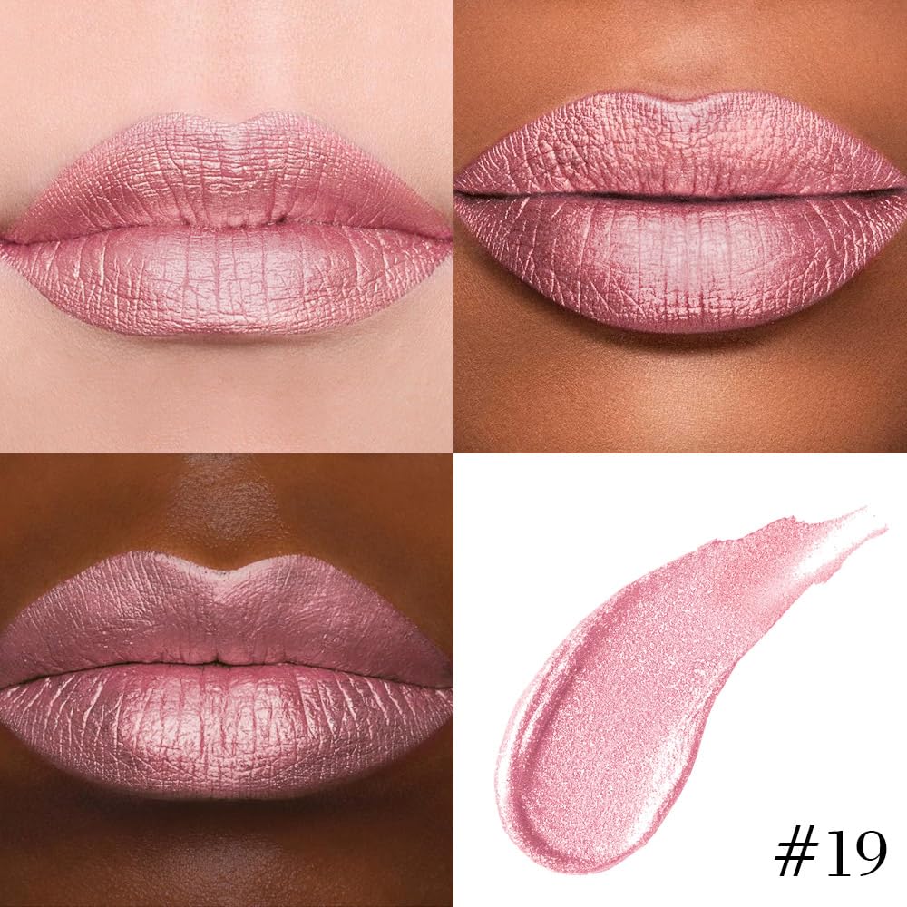 Kaely dual-ended liner and lipstick displayed together for quick application benefit
