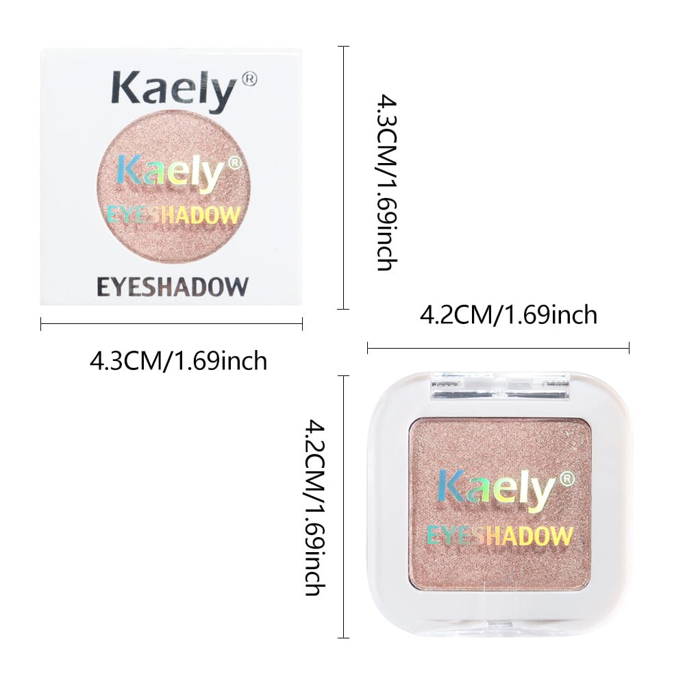 Kaely dusty pink beside coin to show compact size and travel convenience