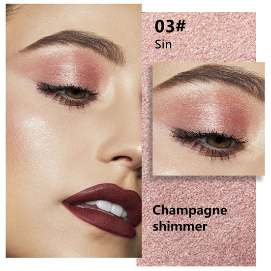 Kaely dusty pink texture close-up revealing fine, blendable powder