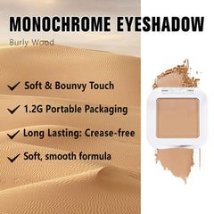 Kaely eyeshadow on brush ready to apply, demonstrating effortless pick-up and even coverage