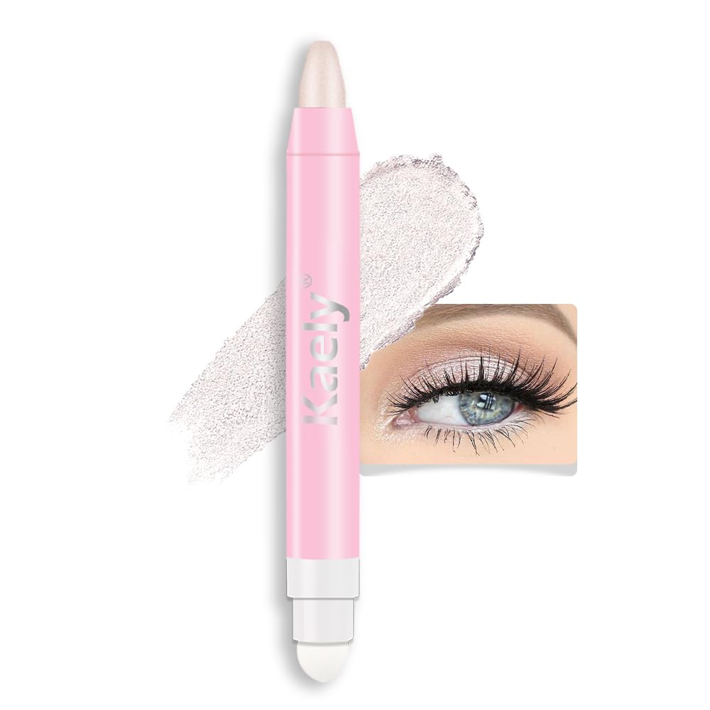 Kaely front packaging showing 18 pearl shimmer shades with clear labeling and gift-ready box