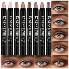 Kaely front packaging showing eight eyeshadow sticks and shade names for quick selection