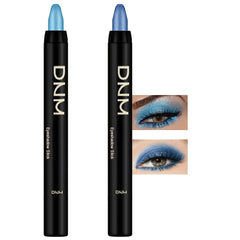 Kaely front packaging showing two bright blue eyeshadow sticks and benefits