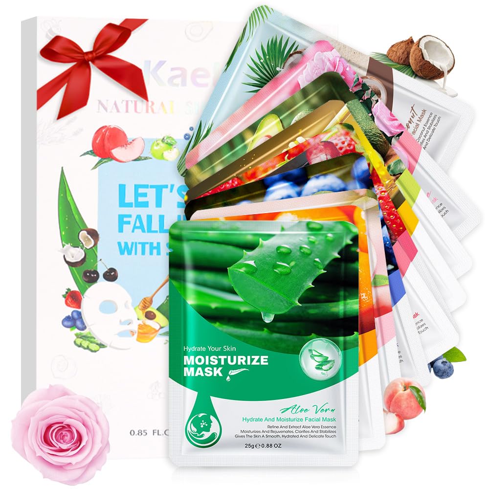 Kaely front packaging showing colorful mask assortment and kid-friendly design for easy gifting
