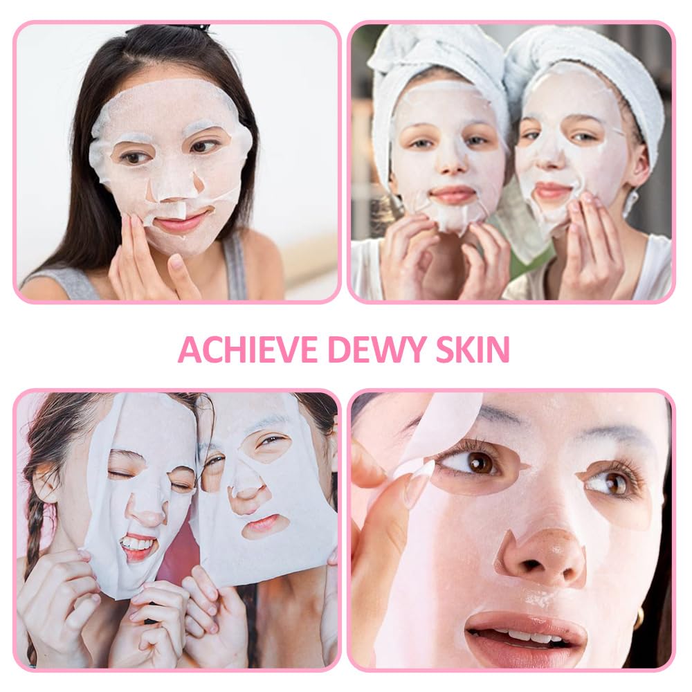 Teen applying Kaely sheet mask demonstrating simple at-home spa use and soothing effect