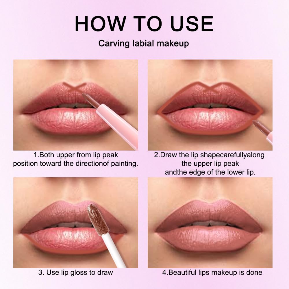 Kaely lipstick worn by model in daylight showing long-wear benefit