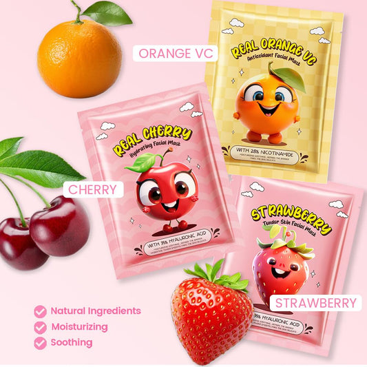 Kaely close-up of sheet mask texture highlighting soft material and hydration