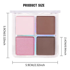 Kaely palette size in hand showing compact scale and easy everyday carry