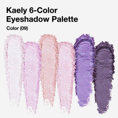 Kaely pan close-up texture highlighting smooth pigment and blendability