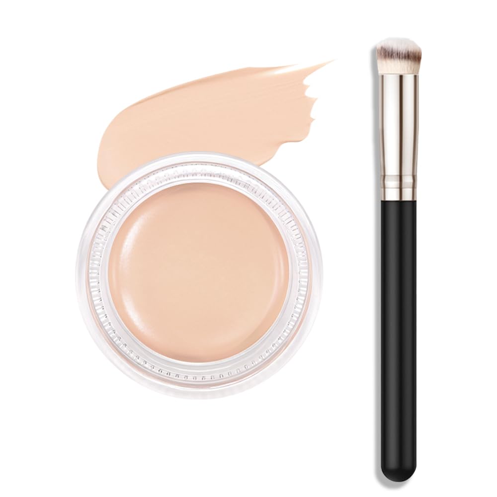 Kaely pot concealer front jar showing compact packaging and shade 04 Light benefits