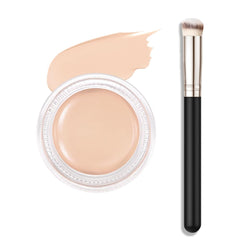 Kaely pot concealer front jar showing compact packaging and shade 04 Light benefits