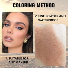 Kaely rosy brown application with brush for precise placement and buildable coverage