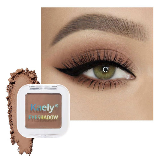 Kaely rosy brown front packaging showing compact and shade name, ideal for gifting