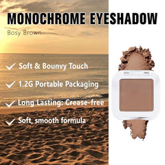 Kaely rosy brown swatch on skin demonstrating true pigment payoff and neutral tone