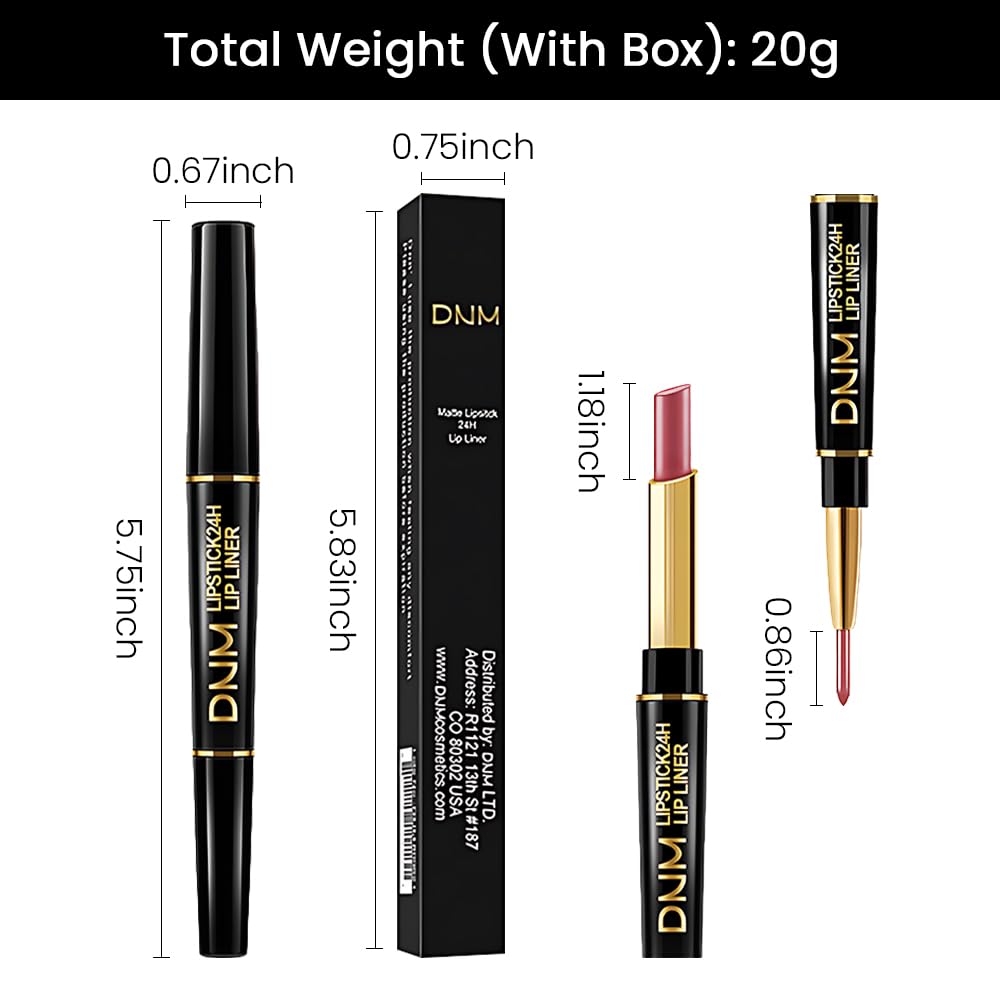 Kaely size scale beside hand showing compact, travel-friendly lip kit convenience