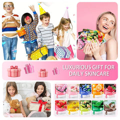 Girls night spa party with Kaely masks illustrating fun group pampering and sharing