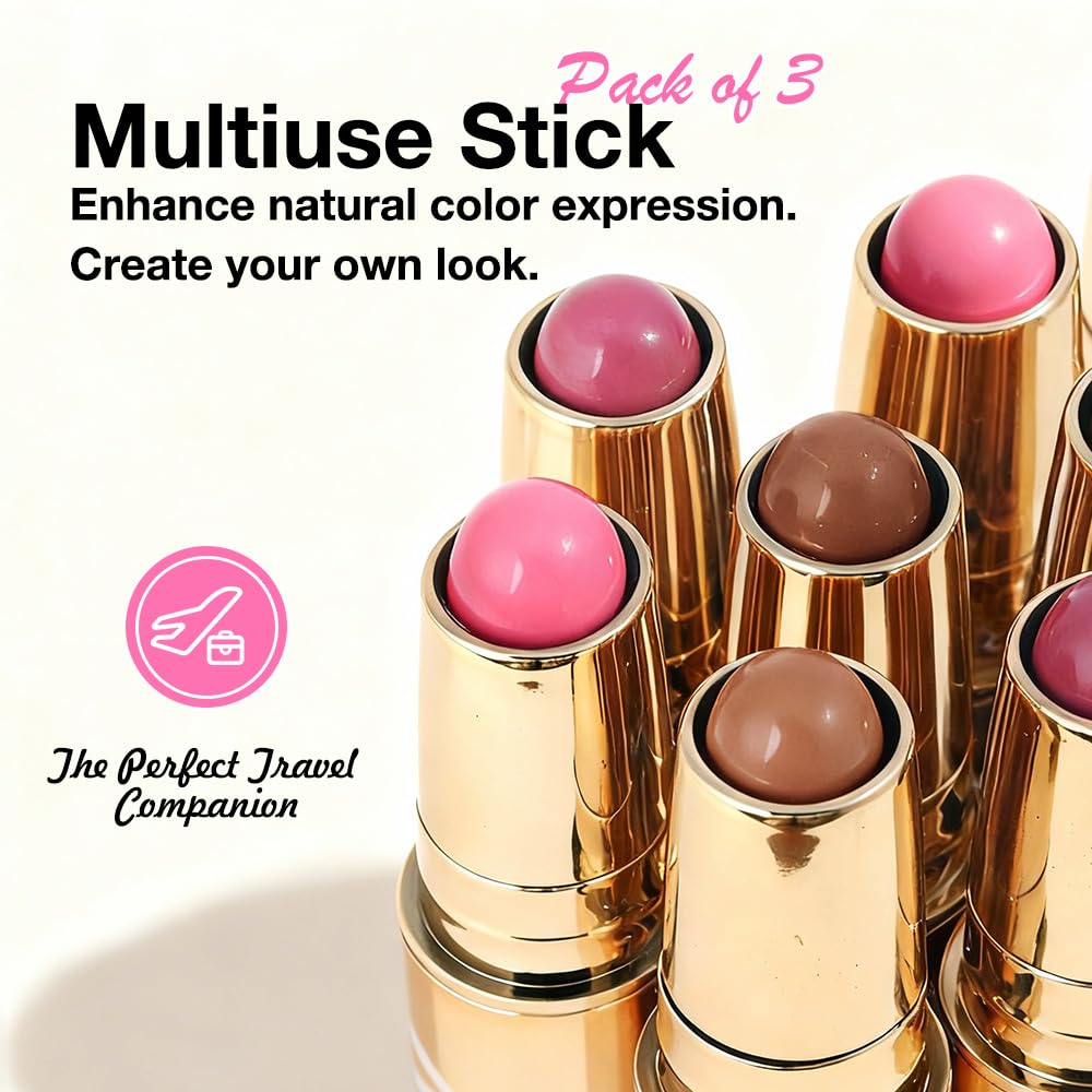 Kaely cream stick texture close-up swatch demonstrating smooth blendability and radiant finish