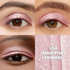 Kaely stick tip close-up showing creamy blush pink shimmer for smooth glide