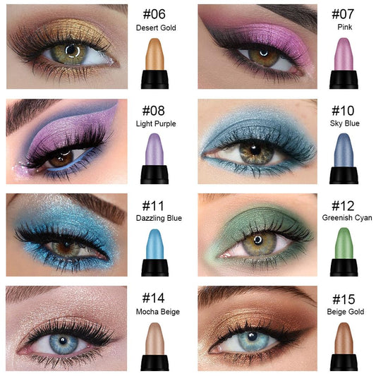 Kaely stick set laid out to display each desert mocha and shimmer shade