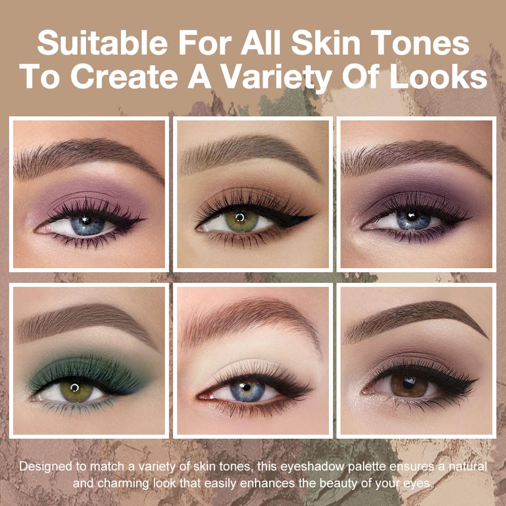 Kaely swatches on forearm revealing true-to-pan pigmentation and range