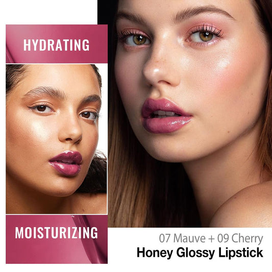 Kaely tube detail mauve showing smooth balm tip and hydrating finish
