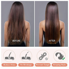 Kafteri jumbo fit on model showing full coverage for braids and long styles