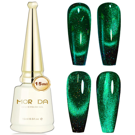 KAHSOSE bottle front view showing deep emerald shade and glossy finish