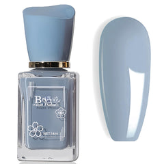 KAHSOSE bottle front view showing blue-grey shade and glossy benefit
