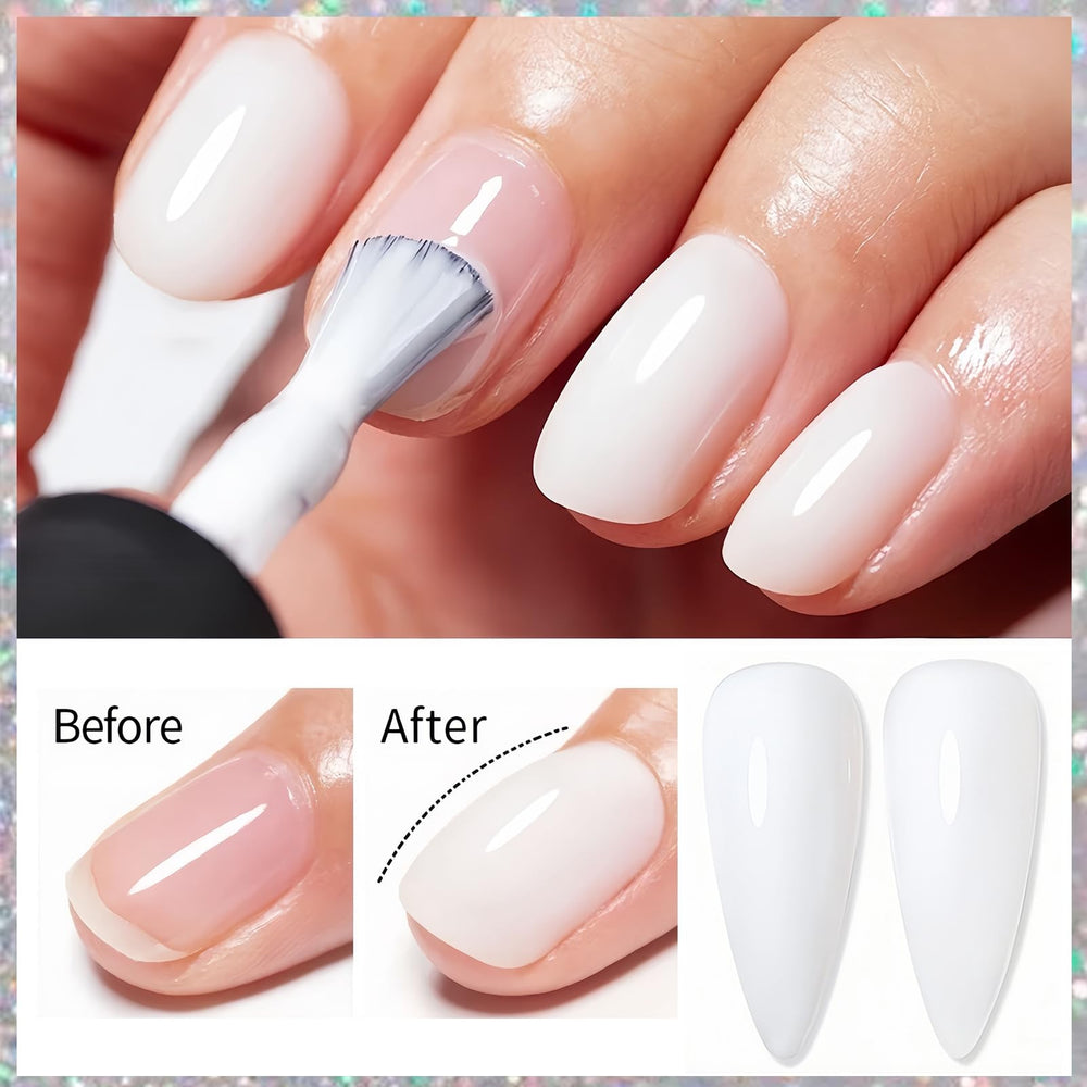 KAHSOSE manicured hand on table showing clean nails and quick-dry convenience