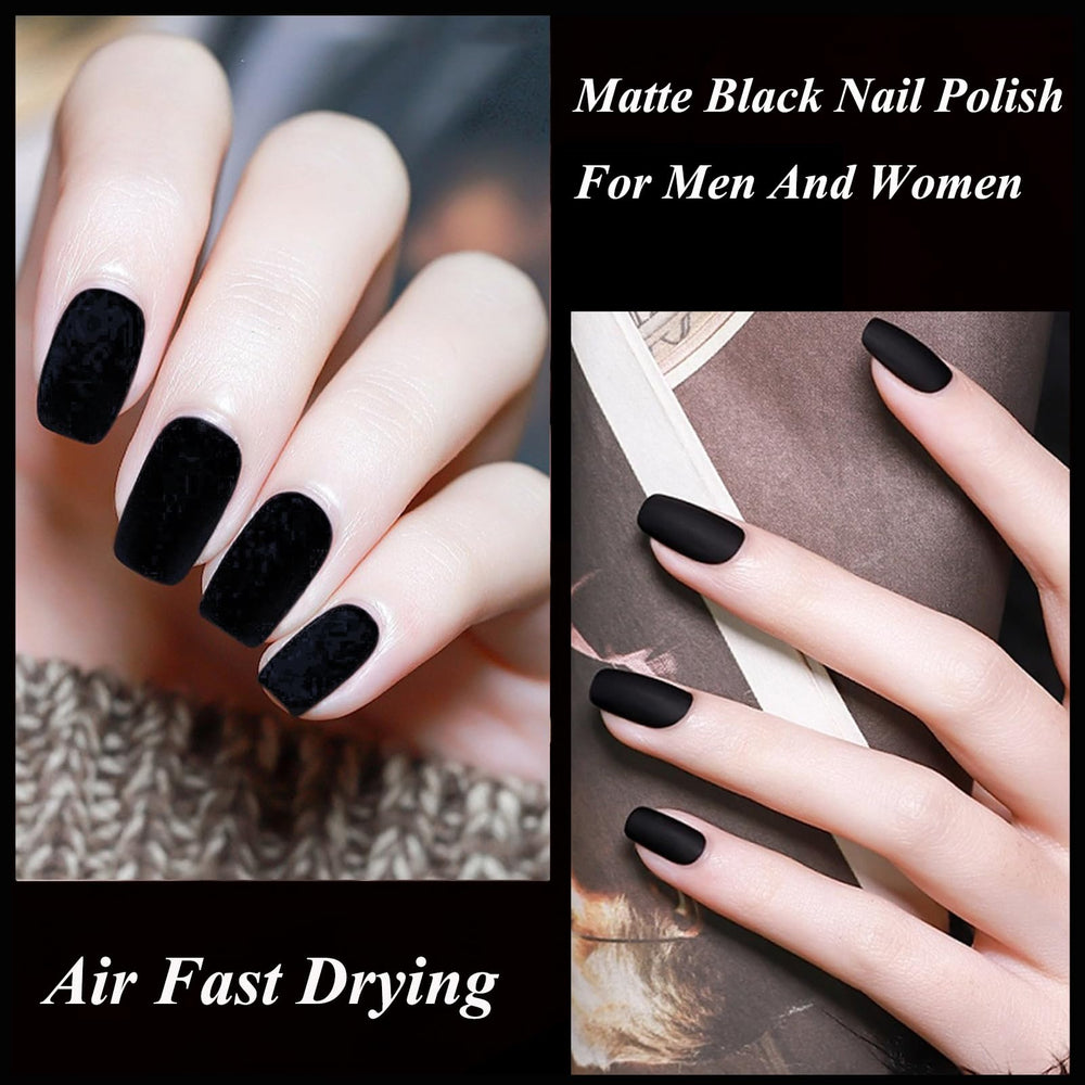 KAHSOSE polish applied on nails demonstrating quick-dry convenience