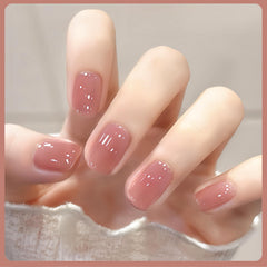 KAHSOSE nail swatch wheel displaying buildable sheer to opaque finish