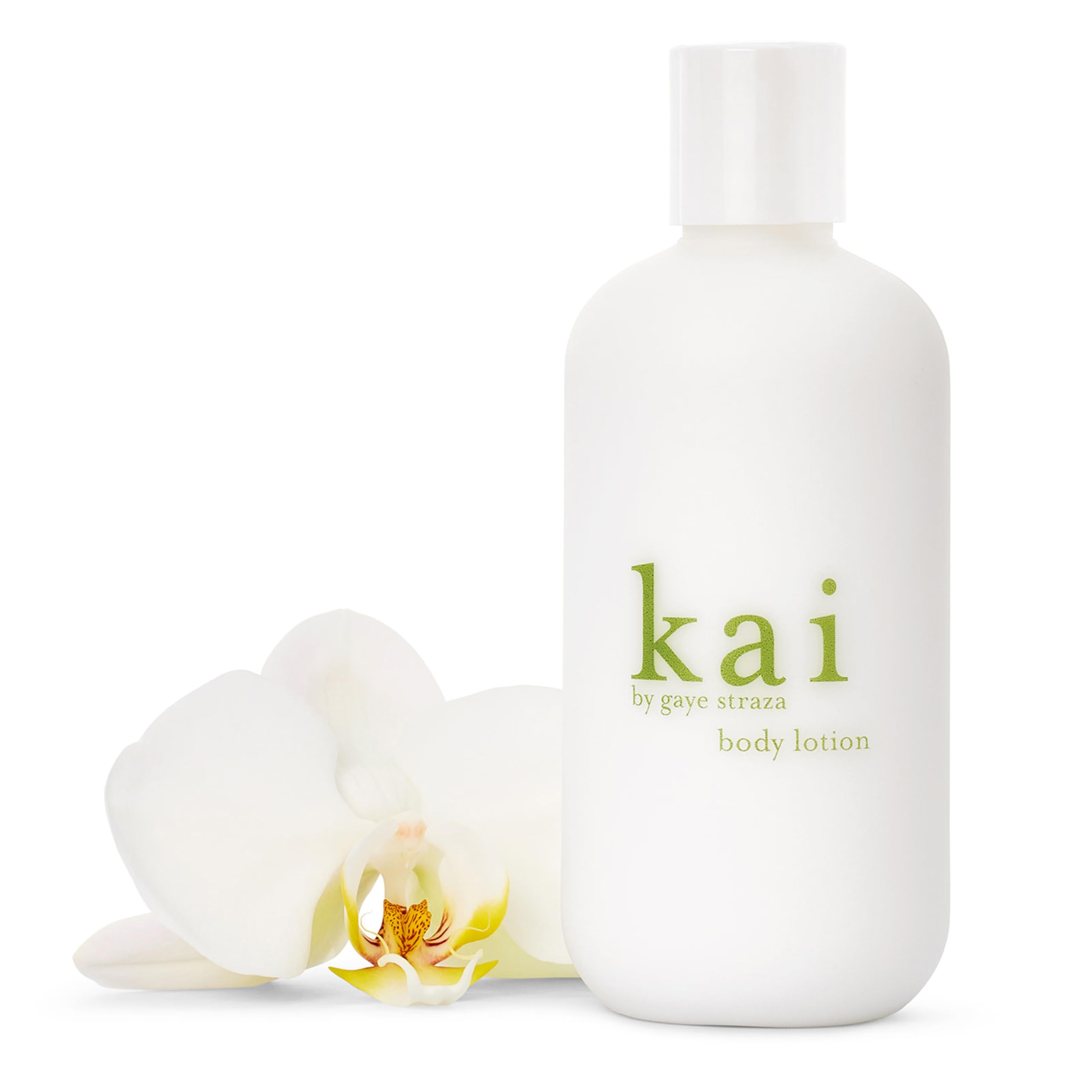 kai lotion front view showing bottle and label for tempting hydration
