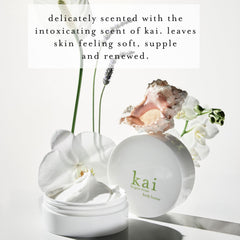 kai texture closeup whipped soufflé, demonstrates lightweight absorbency