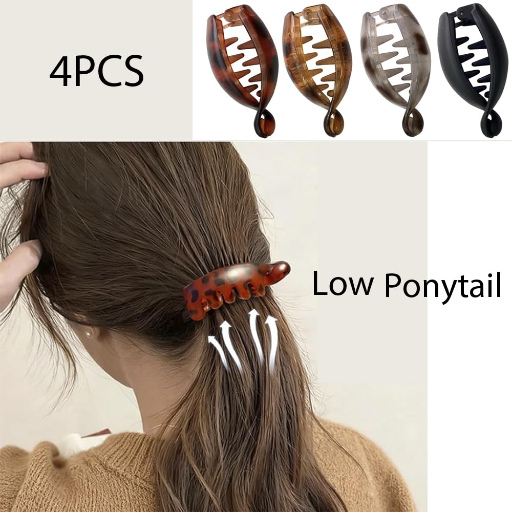 KAICCOSO leopard print clip pattern detail adding trendy visual interest