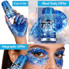 KAICOERLY chunky-sequin texture detail highlighting holographic sparkle