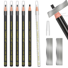 KAIQIKAIXI front packaging showing six pencils and two sharpeners, professional kit benefit