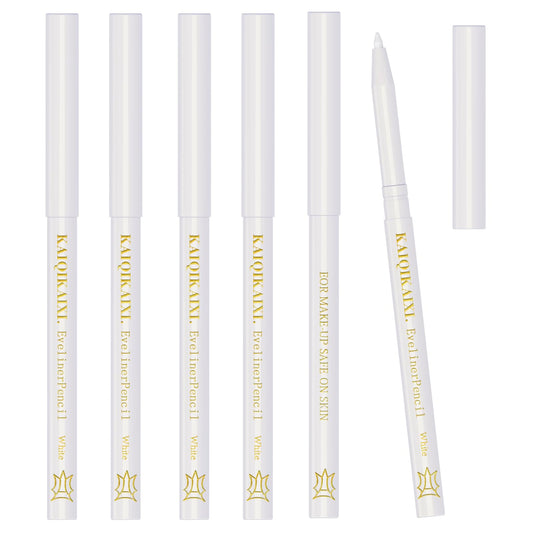 KAIQIKAIXI front packaging showing six white eyeliner pencils ready to use