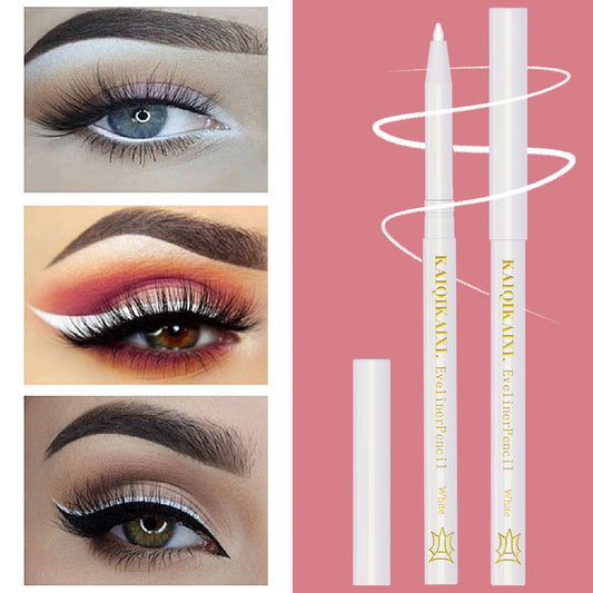 KAIQIKAIXI close-up of pencil tip highlighting creamy mousse texture for smooth glide