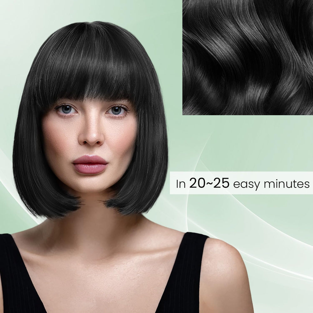KAISASA shampoo lather in hand demonstrating easy color application