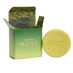 Kalastyle Hallo Sapa front view of soap bar showing earthy color and label benefit durability