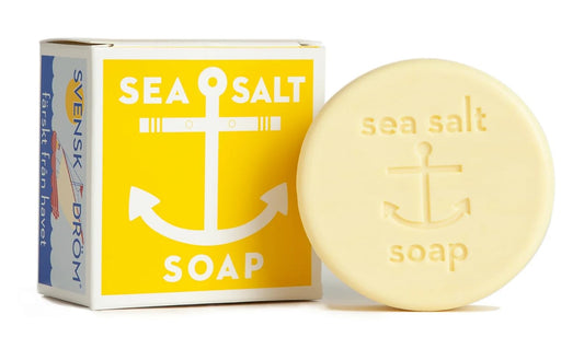 Kalastyle Swedish Dream soap front packaging showing limited edition label and bright lemon design, highlights freshness