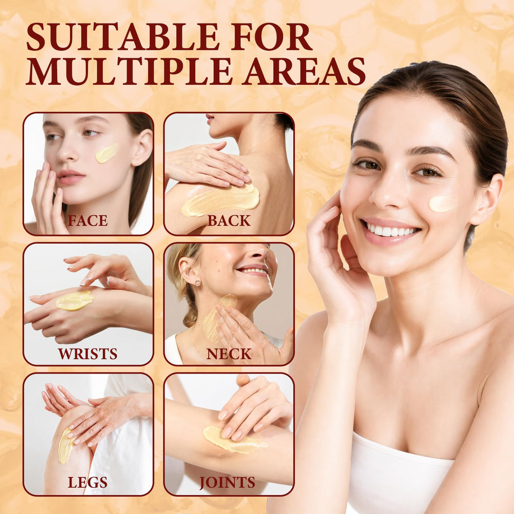Kallteren used on neck and décolletage for lifted, smoother-looking skin