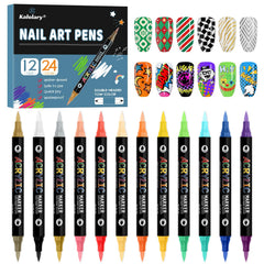 Kalolary front packaging showing 24-color set and neat display for quick selection