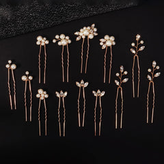 KALOLIA thirteen pins laid out highlighting set quantity benefit: styling variety