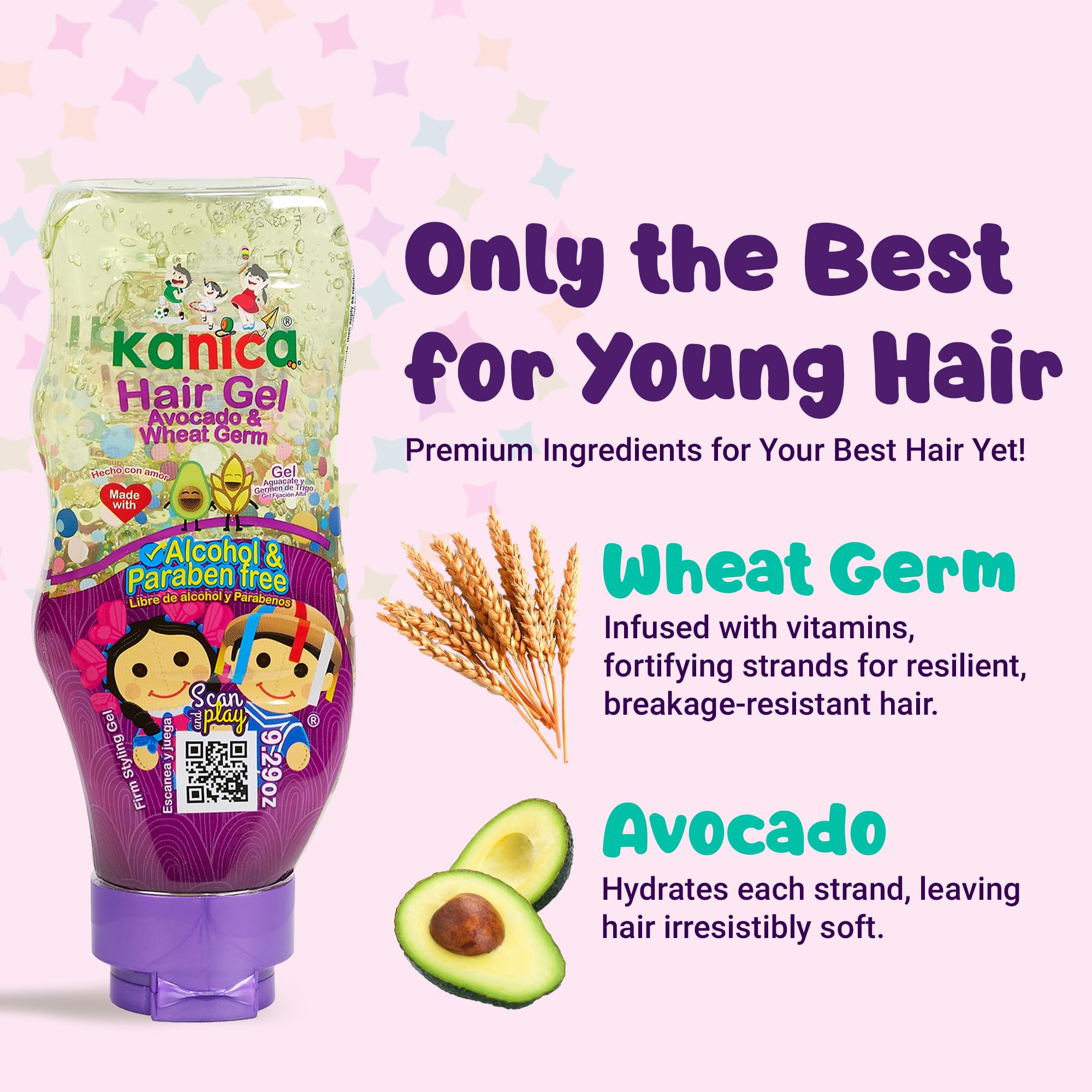 KANICA gel texture close-up highlighting smooth, non-sticky finish