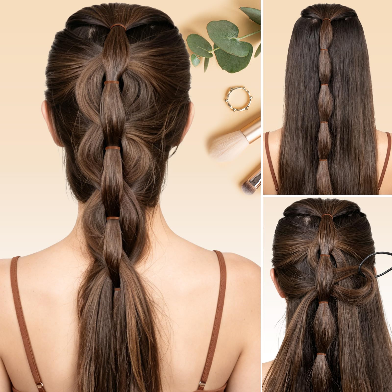 KANPRINCESS band securing a toddler ponytail for comfortable, low-profile styling