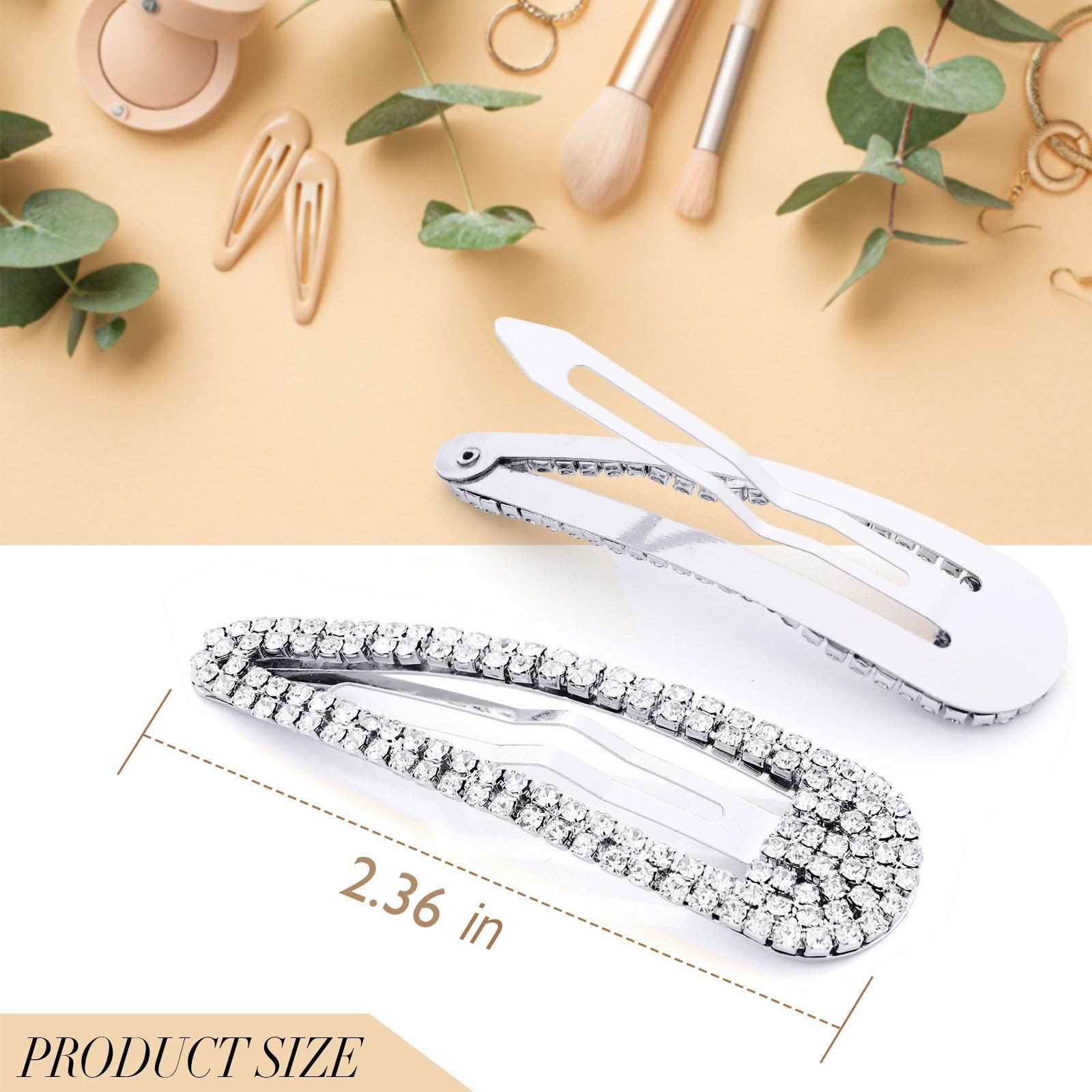 KANPRINCESS close-up rhinestone detail showing secure setting benefit
